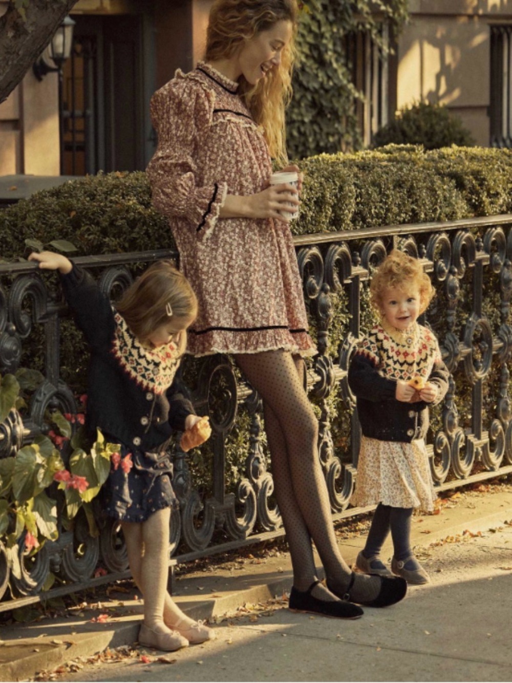 Doen Anjou dress in Pomme et Poire sz S